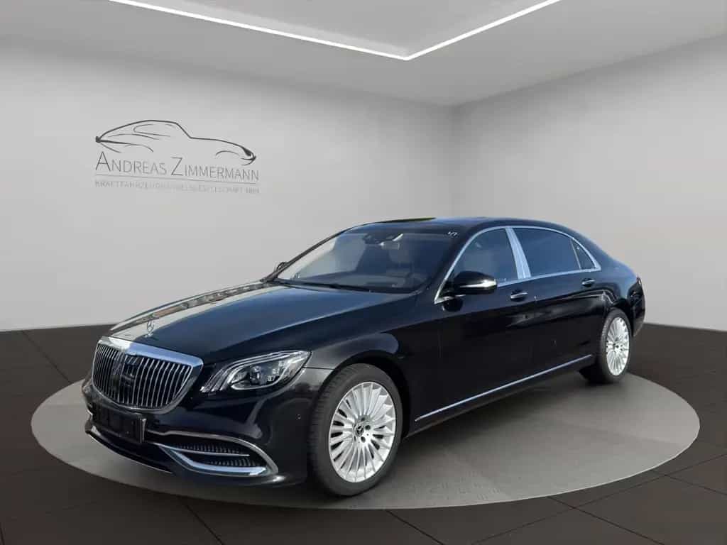 Mercedes-Benz S 560 Maybach Limousine FACELIFT SCHWARZ/BEIGE 04/2018-photo-0