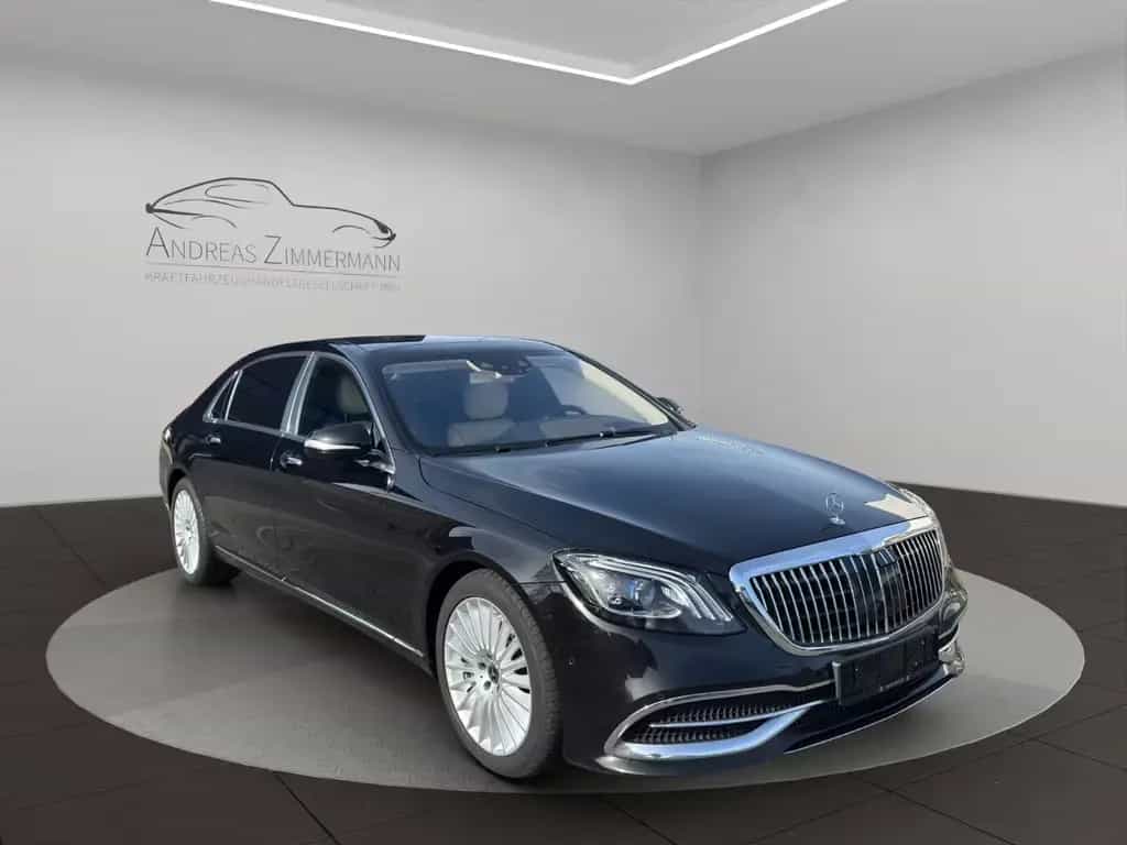Mercedes-Benz S 560 Maybach Limousine FACELIFT SCHWARZ/BEIGE 04/2018-photo-1