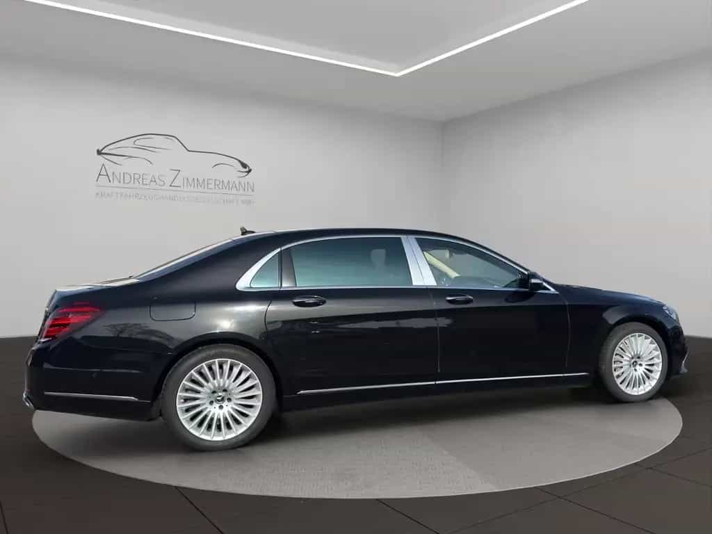 Mercedes-Benz S 560 Maybach Limousine FACELIFT SCHWARZ/BEIGE 04/2018-photo-3