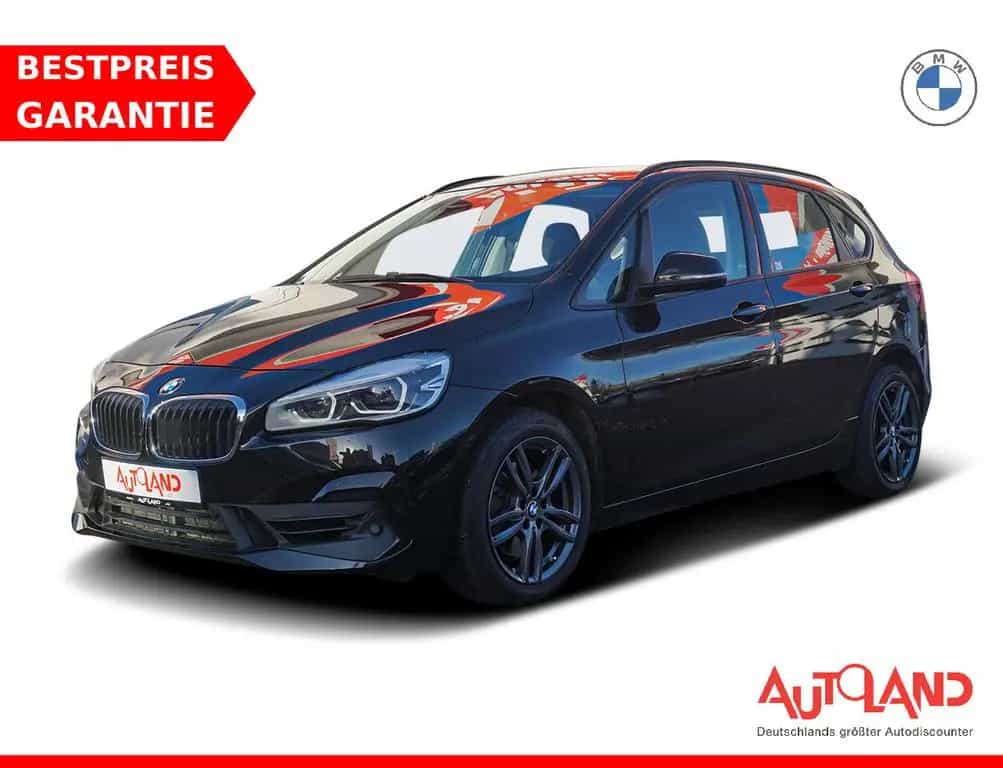 BMW 2 Series 220i Active Tourer Advantage LED Navi AHK PDC 06/2018-photo-0