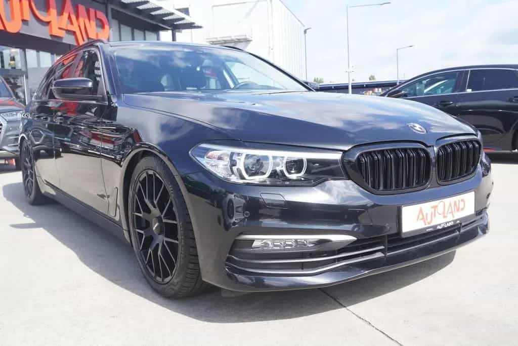 BMW 520 d Touring Aut. LED Navi AHK Sitzheizung PDC 12/2017-photo-7