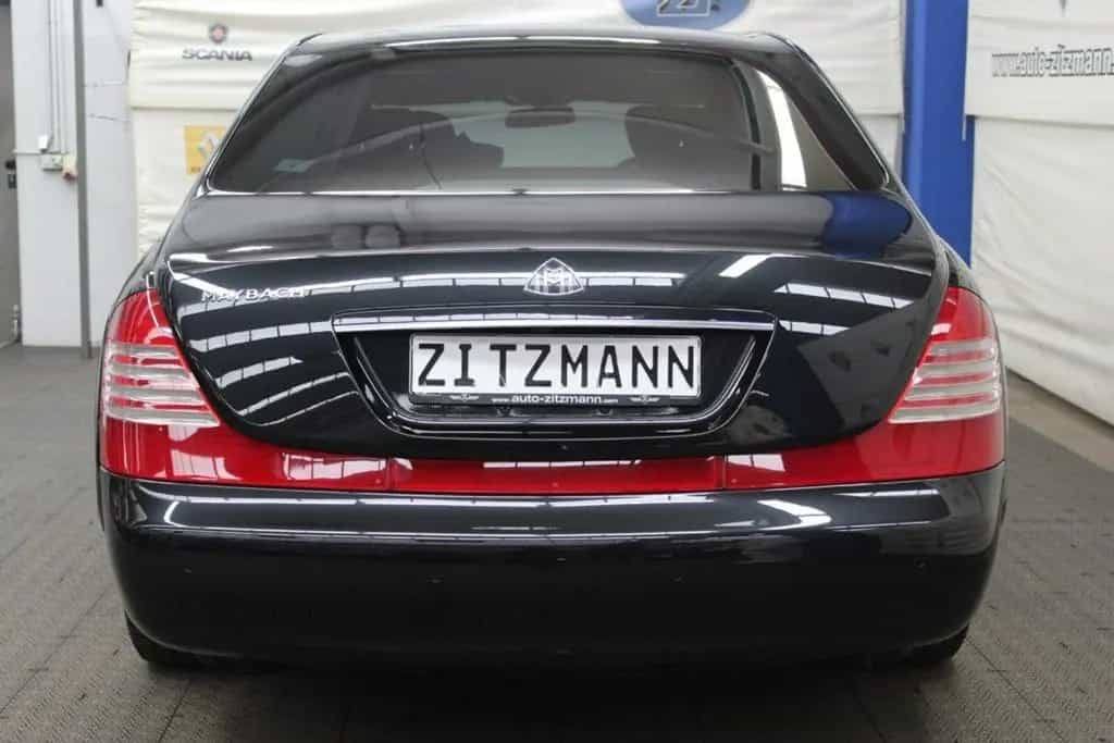 Maybach 62 /RECHTSLENKER/TRENNWAND/KAMERA 09/2006-photo-16