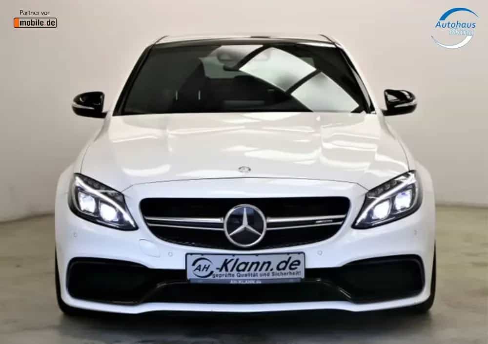 Mercedes-Benz C 63 AMG C 63 S AMG 510PS Burmester Keyless PAGA Pano ACC 04/2015-photo-1