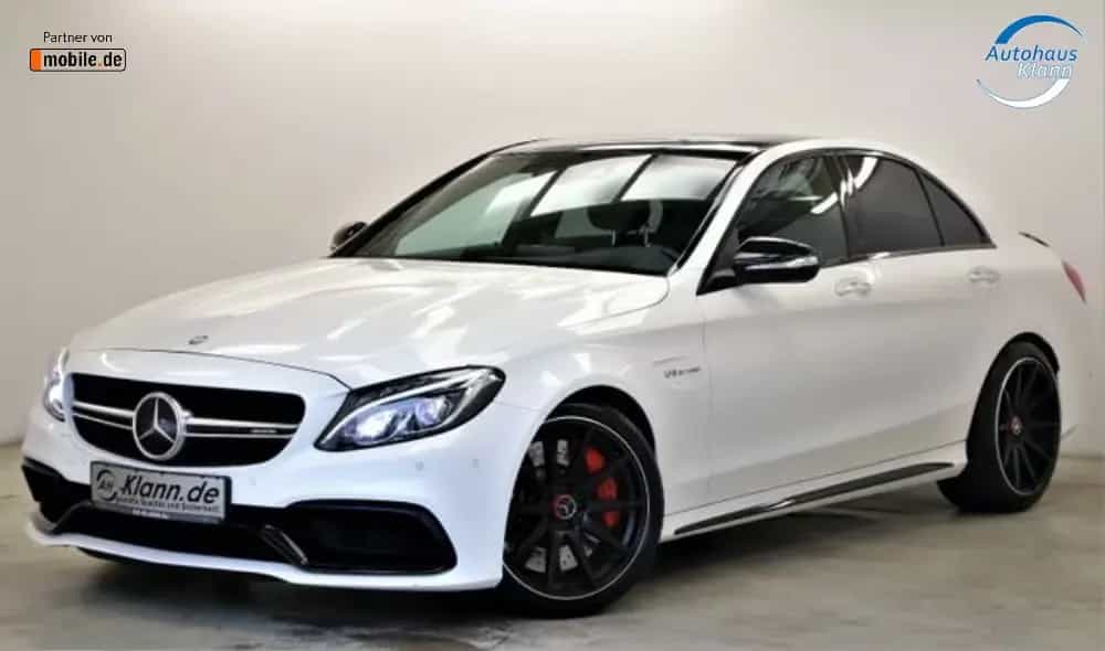 Mercedes-Benz C 63 AMG C 63 S AMG 510PS Burmester Keyless PAGA Pano ACC 04/2015-photo-2