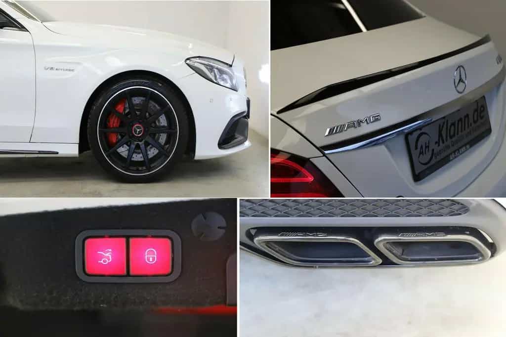 Mercedes-Benz C 63 AMG C 63 S AMG 510PS Burmester Keyless PAGA Pano ACC 04/2015-photo-25
