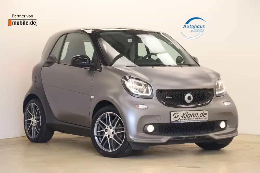 Smart ForTwo Brabus Fortwo Coupe 0.9 109PS Pano Navi JBL Matt 11/2016-photo-0