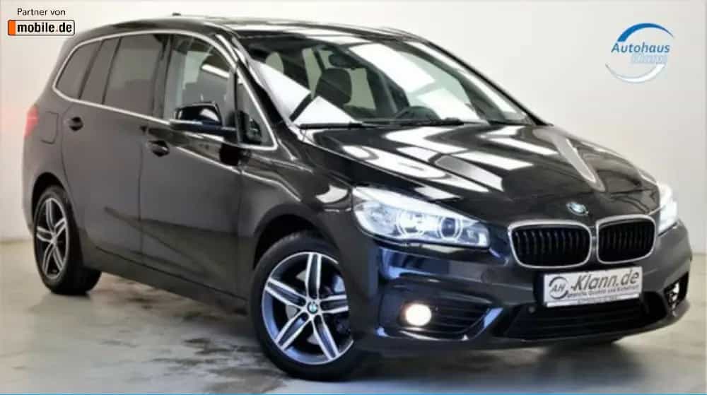 BMW 220 Gran Tourer 220i Gran Tourer 192 PS Sport Line Pano Navi HUD 12/2015-photo-0
