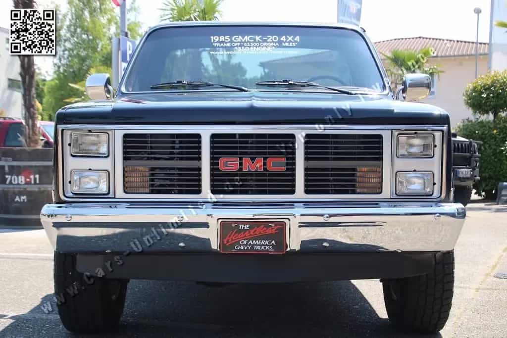 GMC Sierra Classic 4x4 LWB-K20 -FrameOff restauriert 07/1985-photo-13