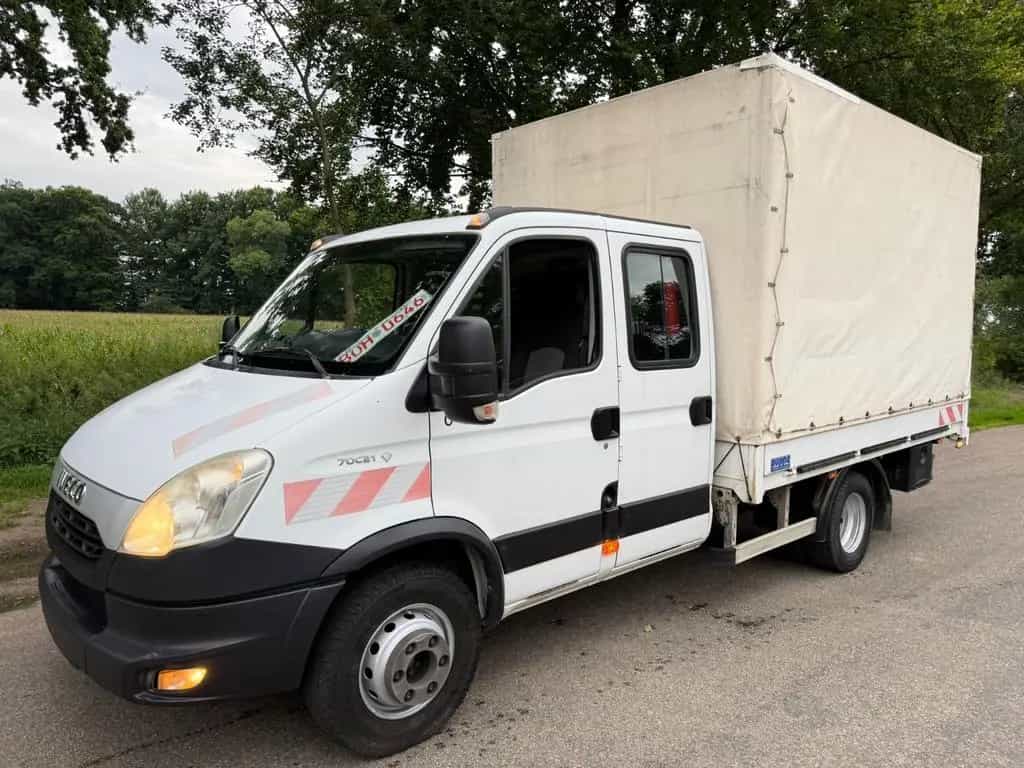 Iveco Other Daily*70C21*Doka-Pritsche-Plane*Maxi-XXL*3.0 HPI 09/2013-photo-1