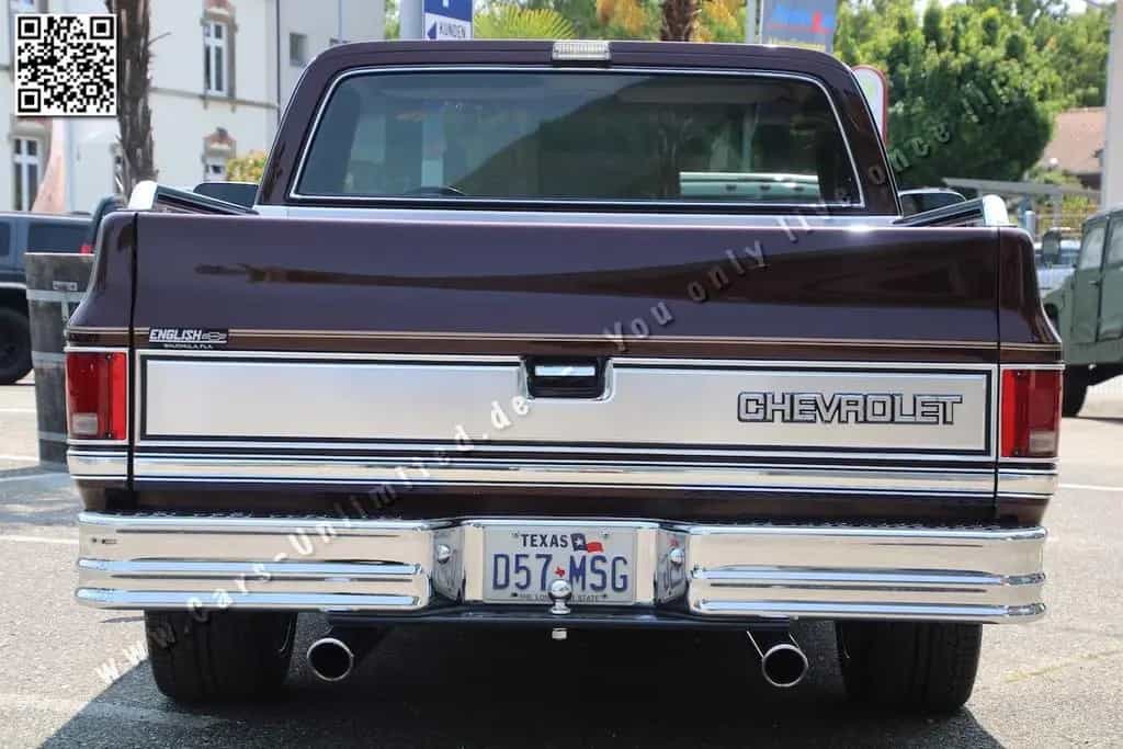 Chevrolet C10 Silverado 350V8SWB Fleetside- TOP Zustand 07/1986-photo-12