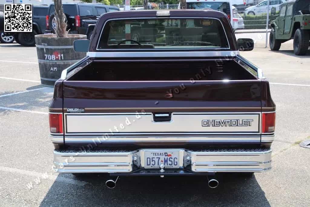Chevrolet C10 Silverado 350V8SWB Fleetside- TOP Zustand 07/1986-photo-13