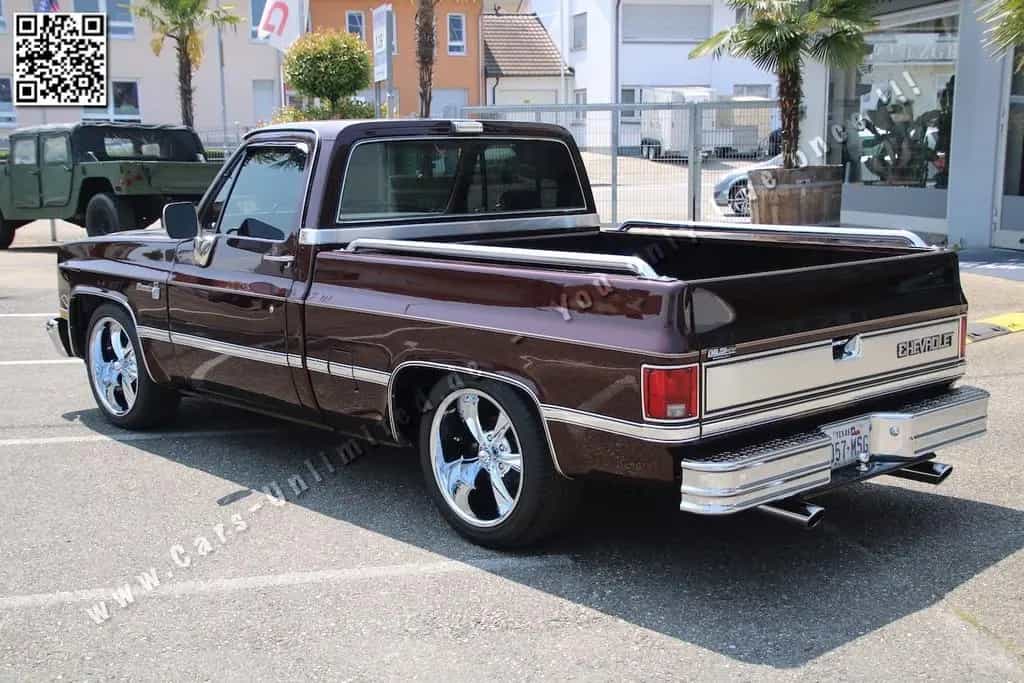 Chevrolet C10 Silverado 350V8SWB Fleetside- TOP Zustand 07/1986-photo-8