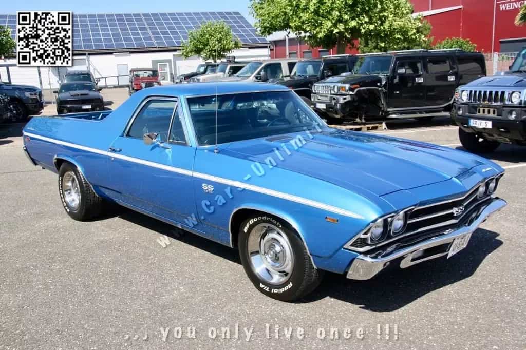 Chevrolet El Camino 350V8 - Top Komplett Restauriert 07/1969-photo-1