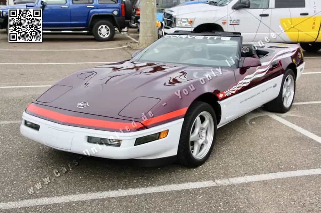Corvette C4 Official Indi 500 Pace Car Replica    1 von 527 07/1995-photo-2