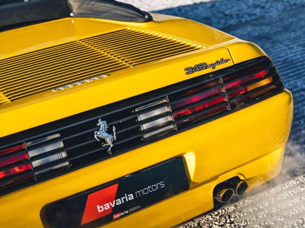 Ferrari 348 Spider / Giallo Fer / Original Paint 11/1993-photo-13