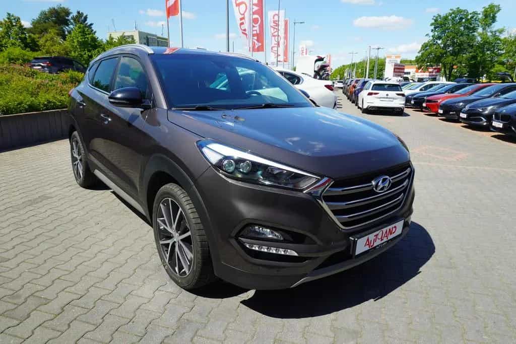Hyundai TUCSON 1.6 T-GDI Passion + 4WD LED Kamera Navi 09/2018-photo-7