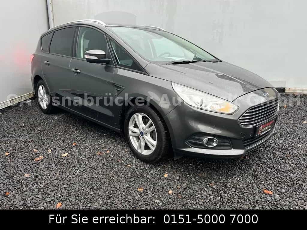 Ford S-Max 150PS Automatik 7Sitze AHK Kamera Navi LED 10/2018-photo-12
