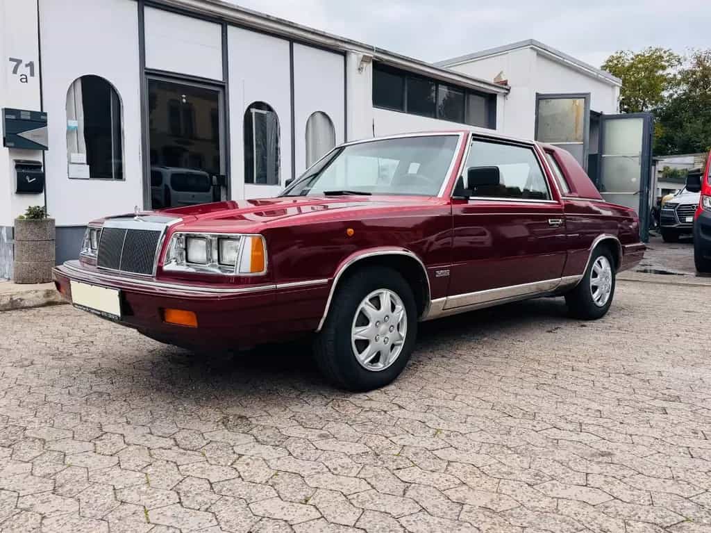 Chrysler Le Baron 2.2i Turbo Coupe Automatik Klimaanlage 09/1986-photo-2