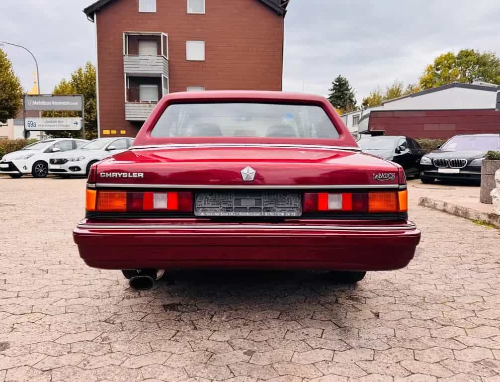 Chrysler Le Baron 2.2i Turbo Coupe Automatik Klimaanlage 09/1986-photo-4