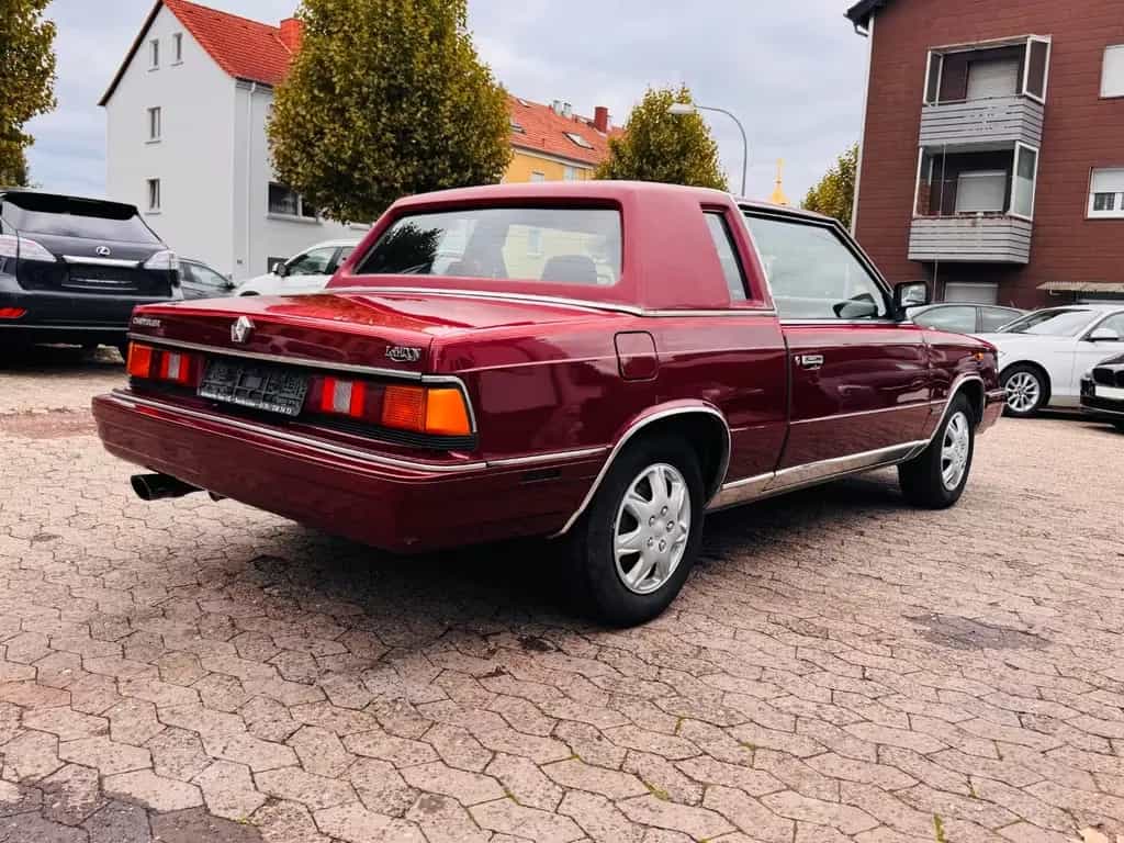 Chrysler Le Baron 2.2i Turbo Coupe Automatik Klimaanlage 09/1986-photo-5