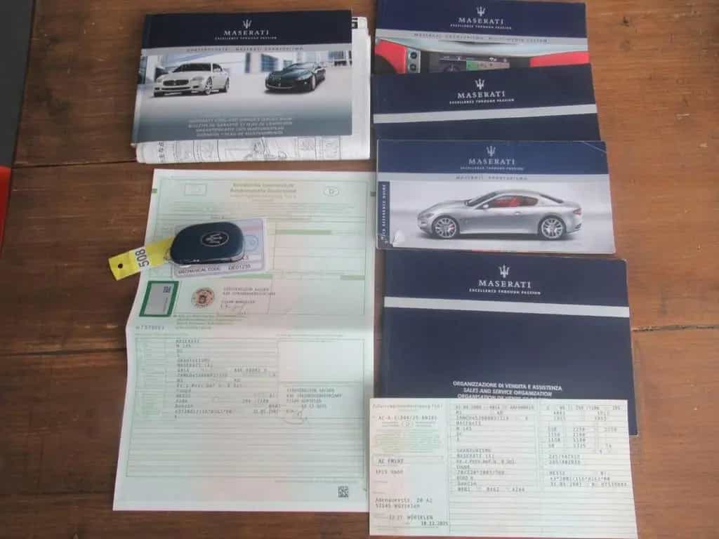 Maserati Granturismo SERVICE HISTORY / Deutsche Zulassung 04/2008-photo-17