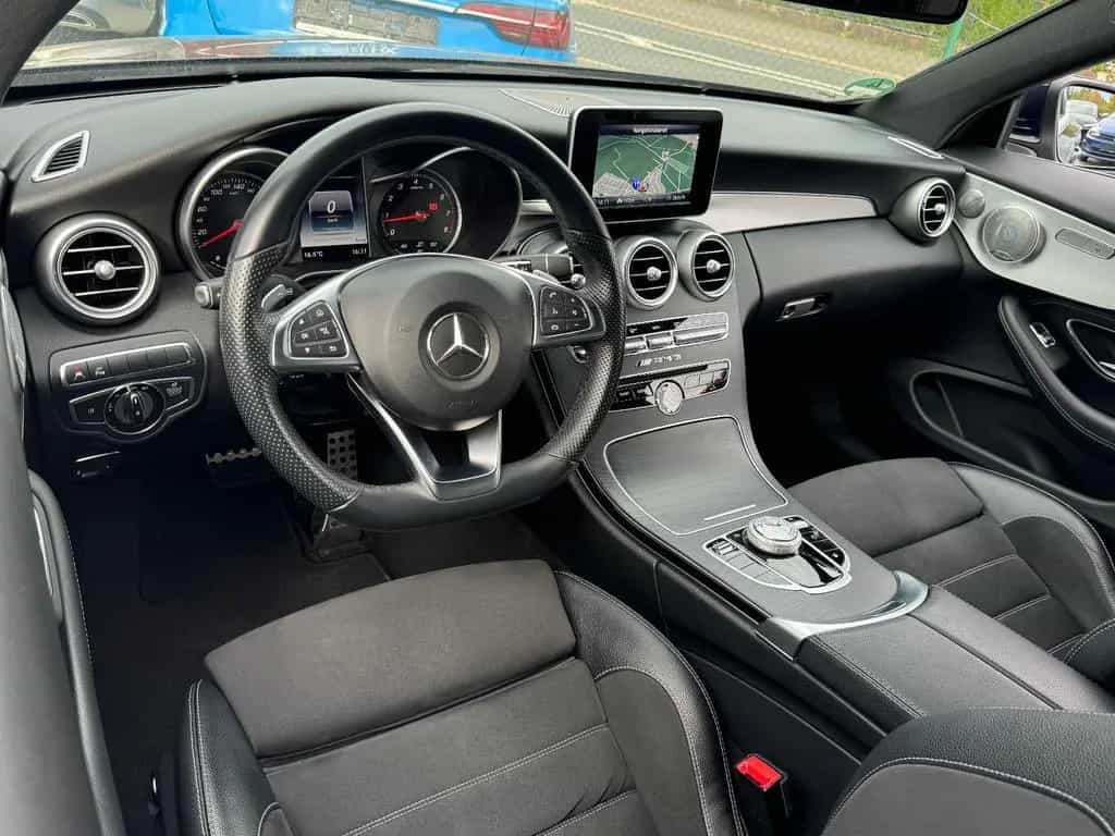 Mercedes-Benz C-Class 200 3x Amg *Burmester* Spur+Totwinkel Rkam TOP 09/2016-photo-38
