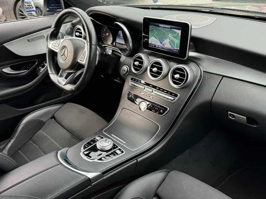 Mercedes-Benz C-Class 200 3x Amg *Burmester* Spur+Totwinkel Rkam TOP 09/2016-photo-42