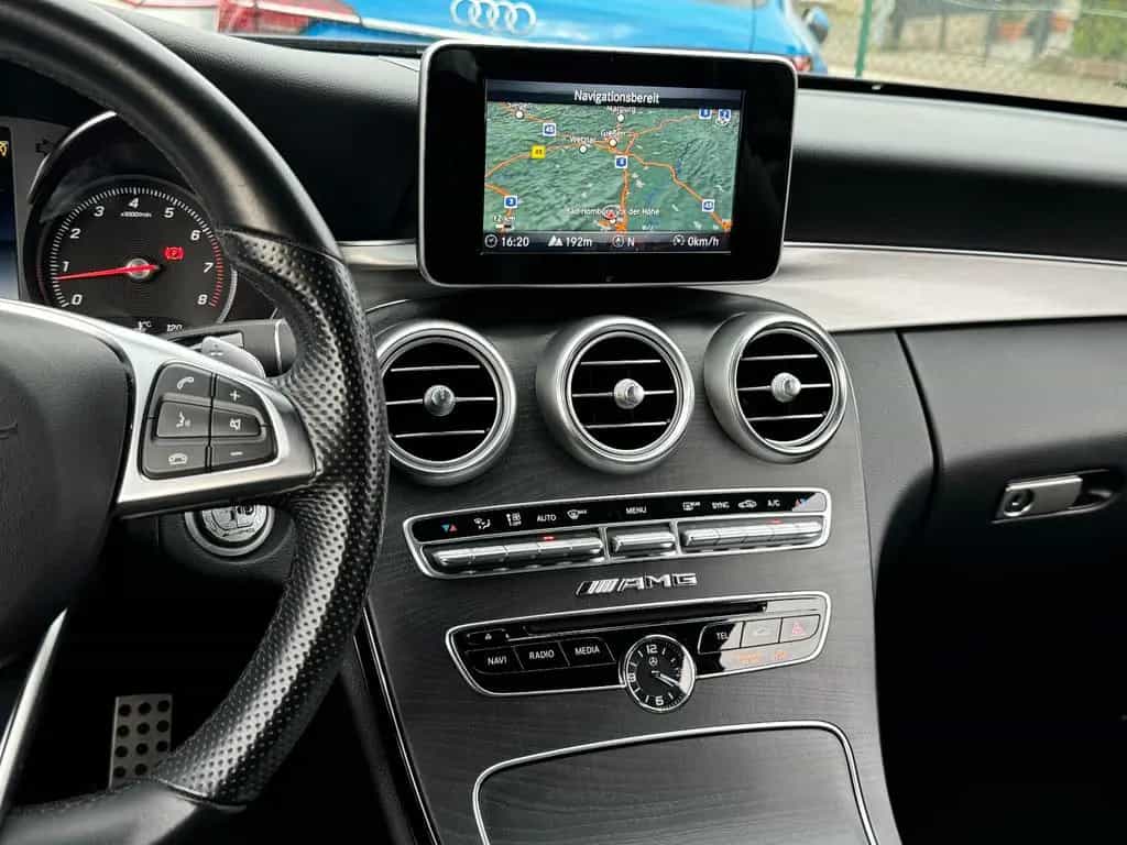 Mercedes-Benz C-Class 200 3x Amg *Burmester* Spur+Totwinkel Rkam TOP 09/2016-photo-45