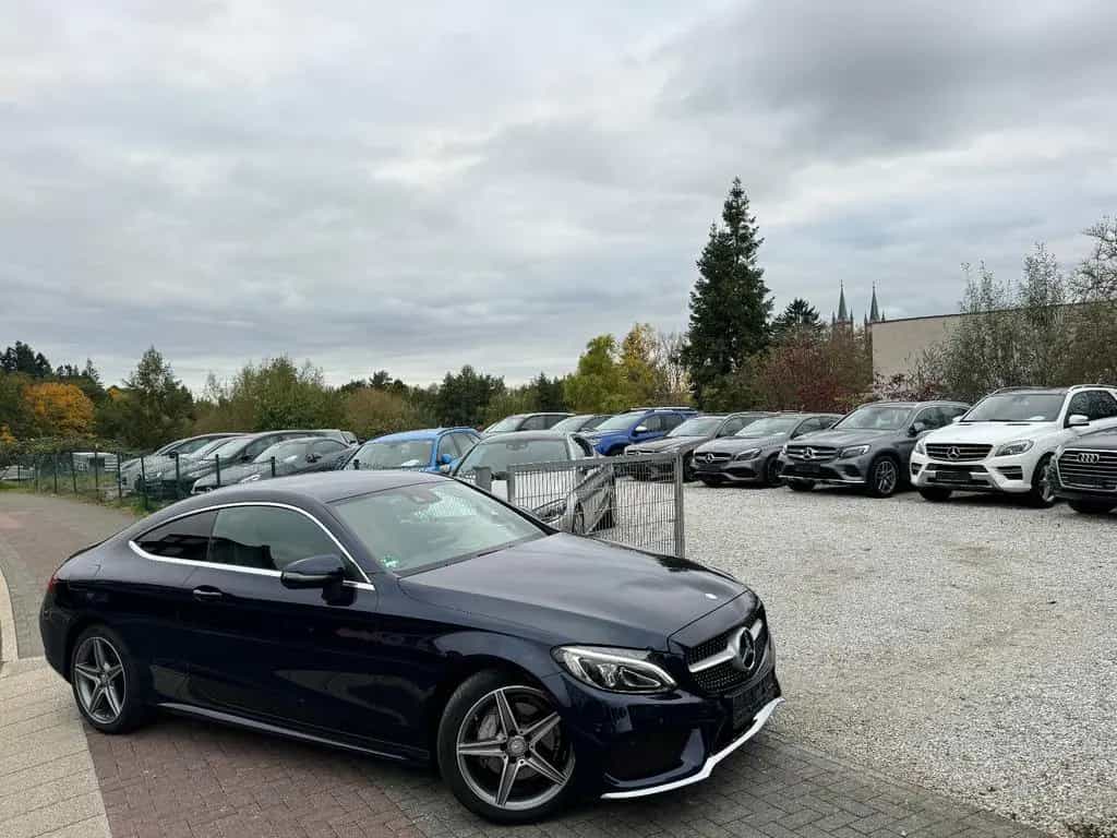 Mercedes-Benz C-Class 200 3x Amg *Burmester* Spur+Totwinkel Rkam TOP 09/2016-photo-49