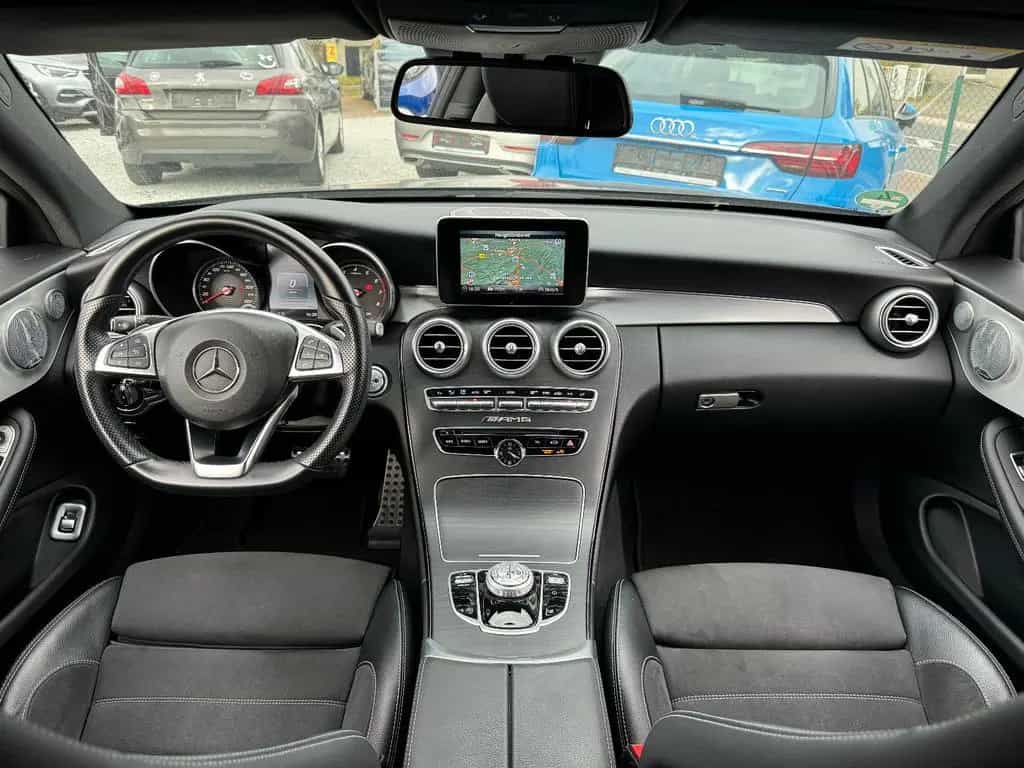 Mercedes-Benz C-Class 200 3x Amg *Burmester* Spur+Totwinkel Rkam TOP 09/2016-photo-9