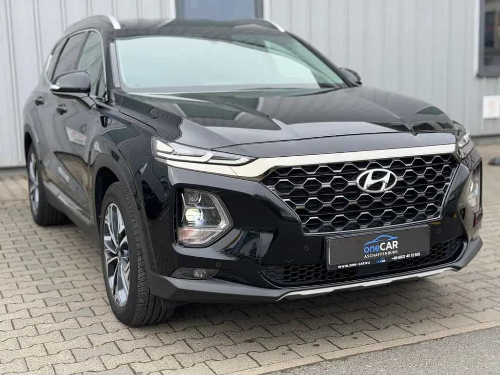 Hyundai SANTA FE 4WD Automatik Leder ACC Spur Memo 19" 11/2020-photo-3