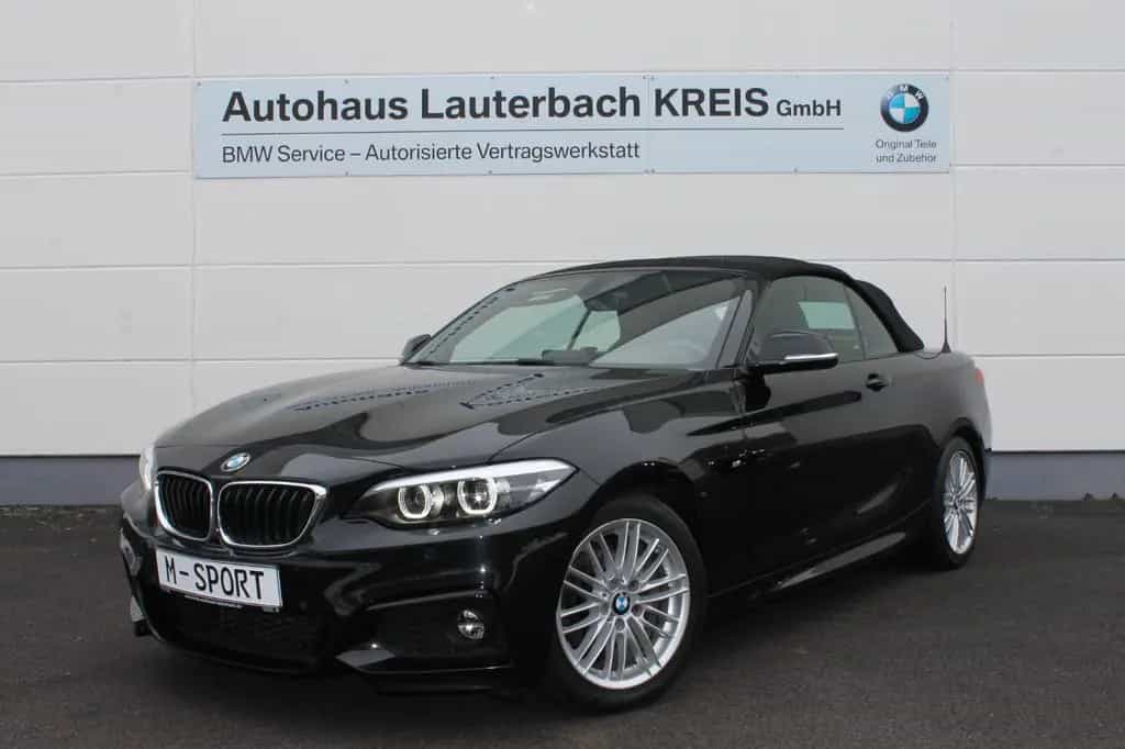 BMW 2 Series 218i Cabrio M-Sport NAVI, LED, PDC, SHZ, LRH 03/2018-photo-0