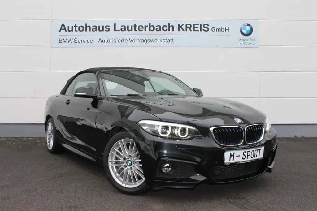 BMW 2 Series 218i Cabrio M-Sport NAVI, LED, PDC, SHZ, LRH 03/2018-photo-1
