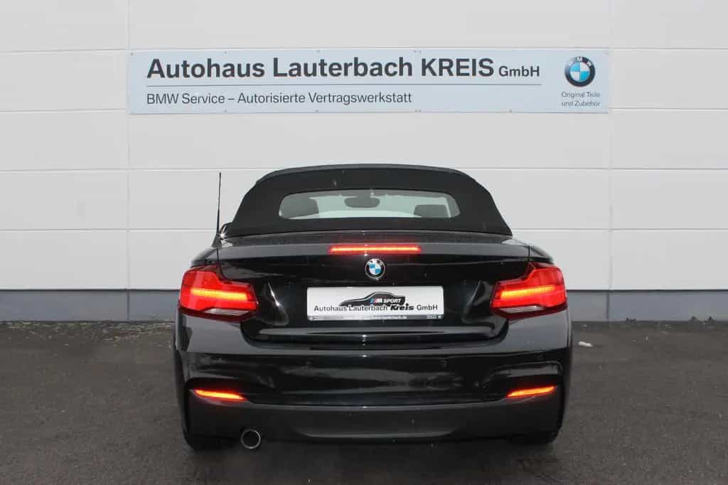 BMW 2 Series 218i Cabrio M-Sport NAVI, LED, PDC, SHZ, LRH 03/2018-photo-3