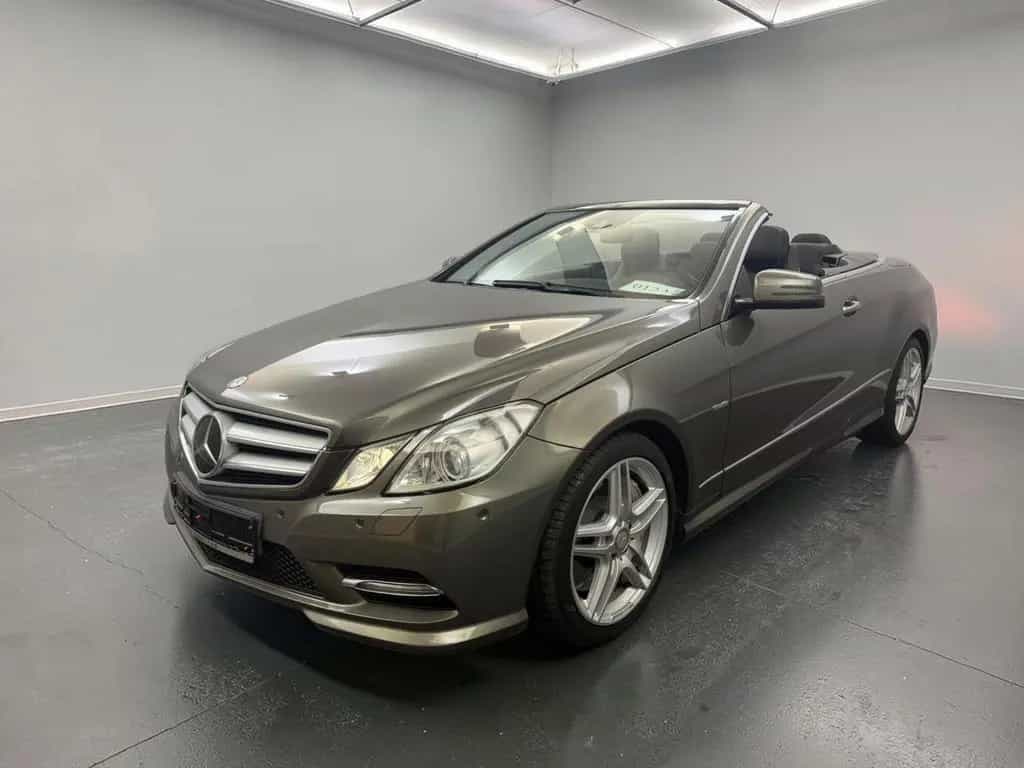 Mercedes-Benz E-Class 500 CABRIO AMG - LINE*SCHECKHEFT*VOLL + SAUBER 09/2011-photo-7