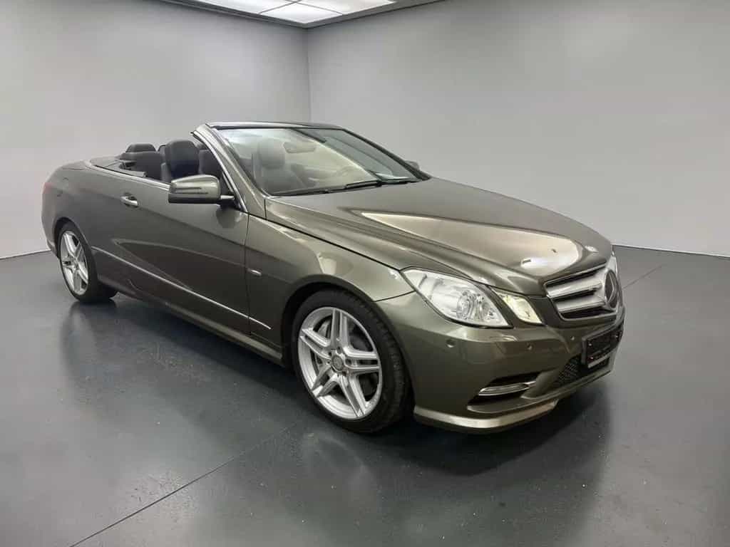 Mercedes-Benz E-Class 500 CABRIO AMG - LINE*SCHECKHEFT*VOLL + SAUBER 09/2011-photo-8