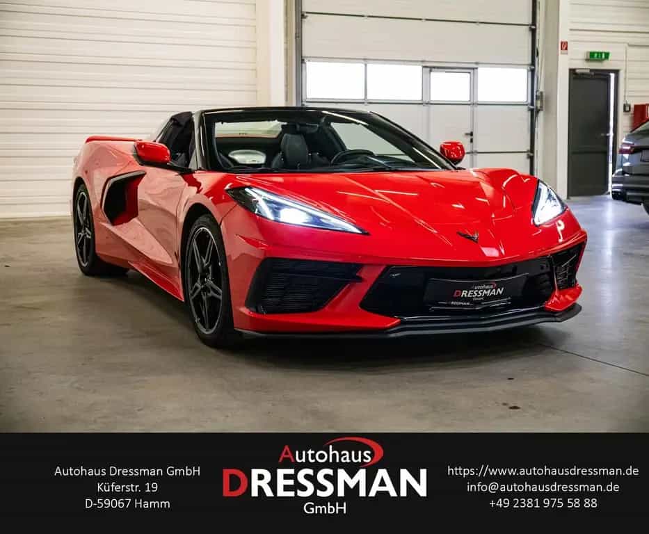 Corvette C8 Cabrio 70Years 3LT LIFT BOSE HuD NAPPA 360° 06/2023-photo-2