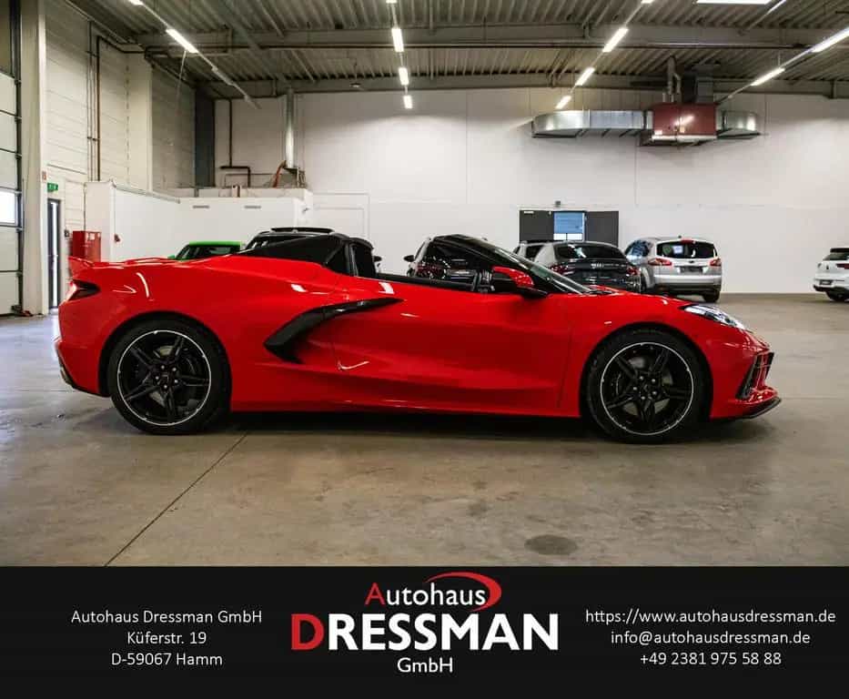 Corvette C8 Cabrio 70Years 3LT LIFT BOSE HuD NAPPA 360° 06/2023-photo-3