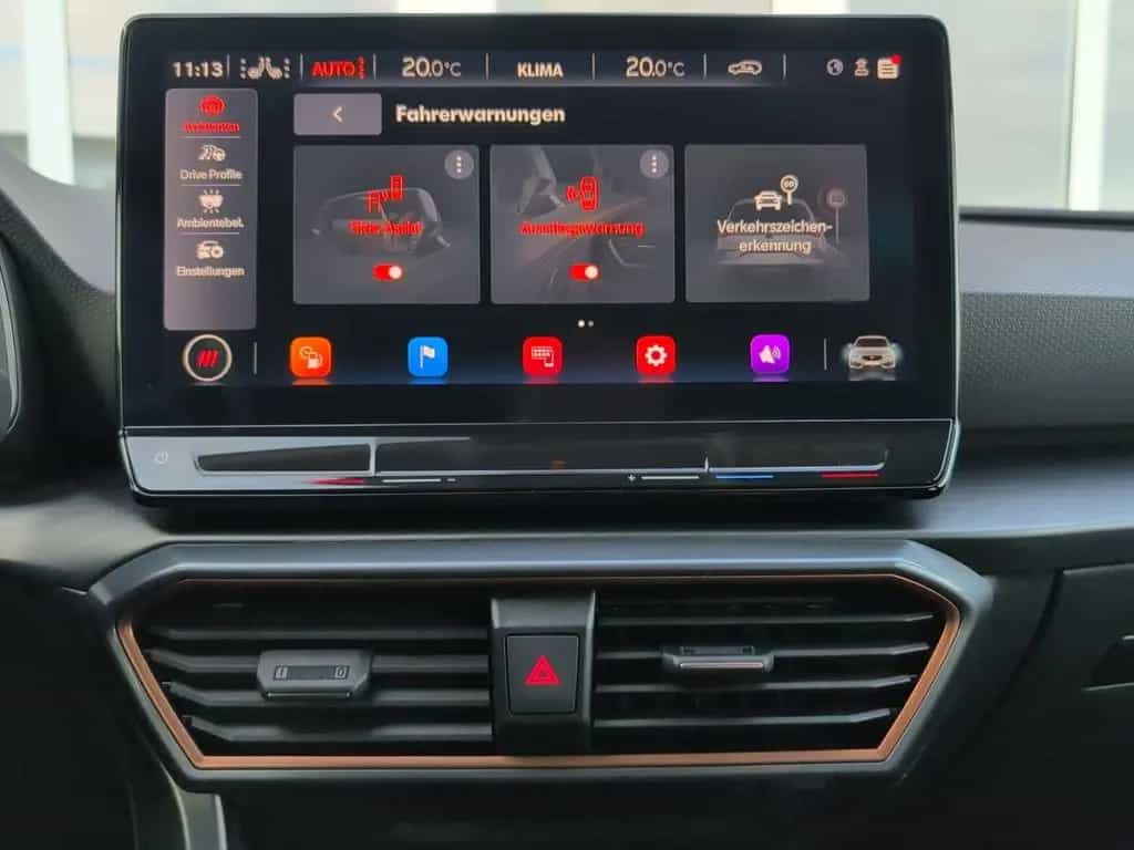 Cupra Leon 1.5 eTSI DSG 18" Pa.XL Navi Kessy Allwetter 09/2024-photo-38