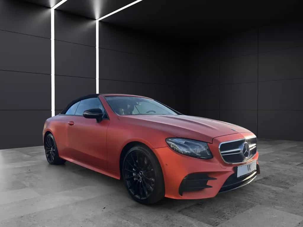 Mercedes-Benz E-Class AMG 4Matic/Cabrio /360/Head-up/Leder/ Folie 03/2020-photo-3