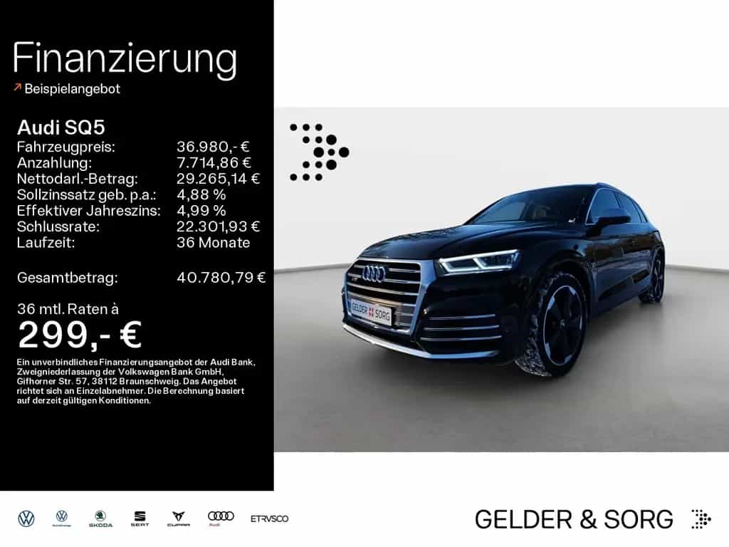 Audi SQ5 TDI Stronic AHK|Navi|Matrix|Pano|Virtual 10/2020-photo-0