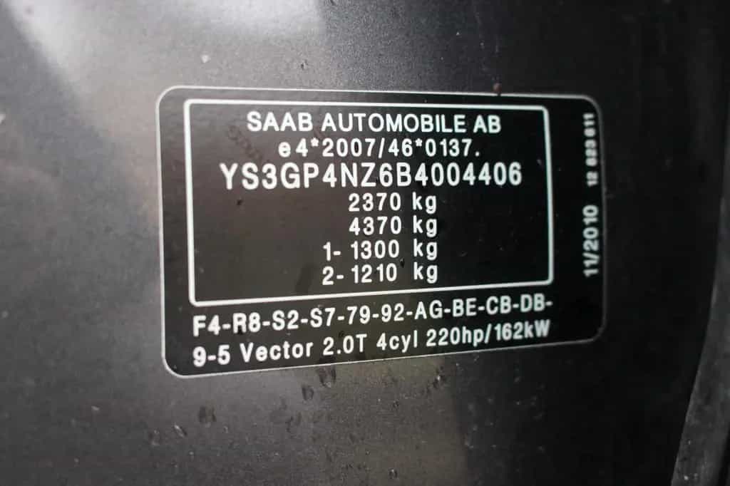Saab 9-5 Lim. Turbo  XWD Vector - Orig. KM, 2. Hand 12/2010-photo-23