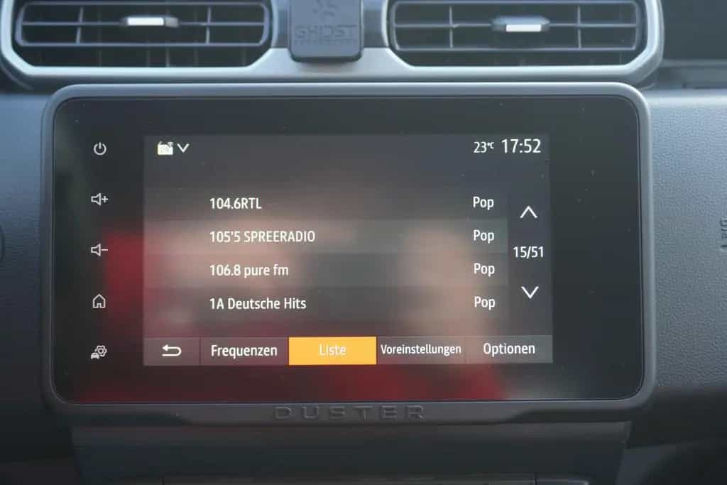 Dacia Duster II 1.3 TCE 360° Totwinkel Android Apple 08/2024-photo-23