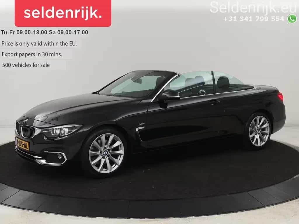 BMW 4 Series 430 4-serie Cabrio 430i Luxury Line | Leder | si 05/2017-photo-0