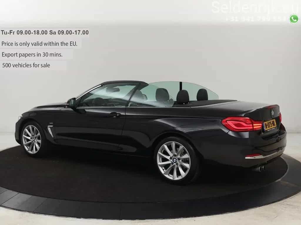 BMW 4 Series 430 4-serie Cabrio 430i Luxury Line | Leder | si 05/2017-photo-1