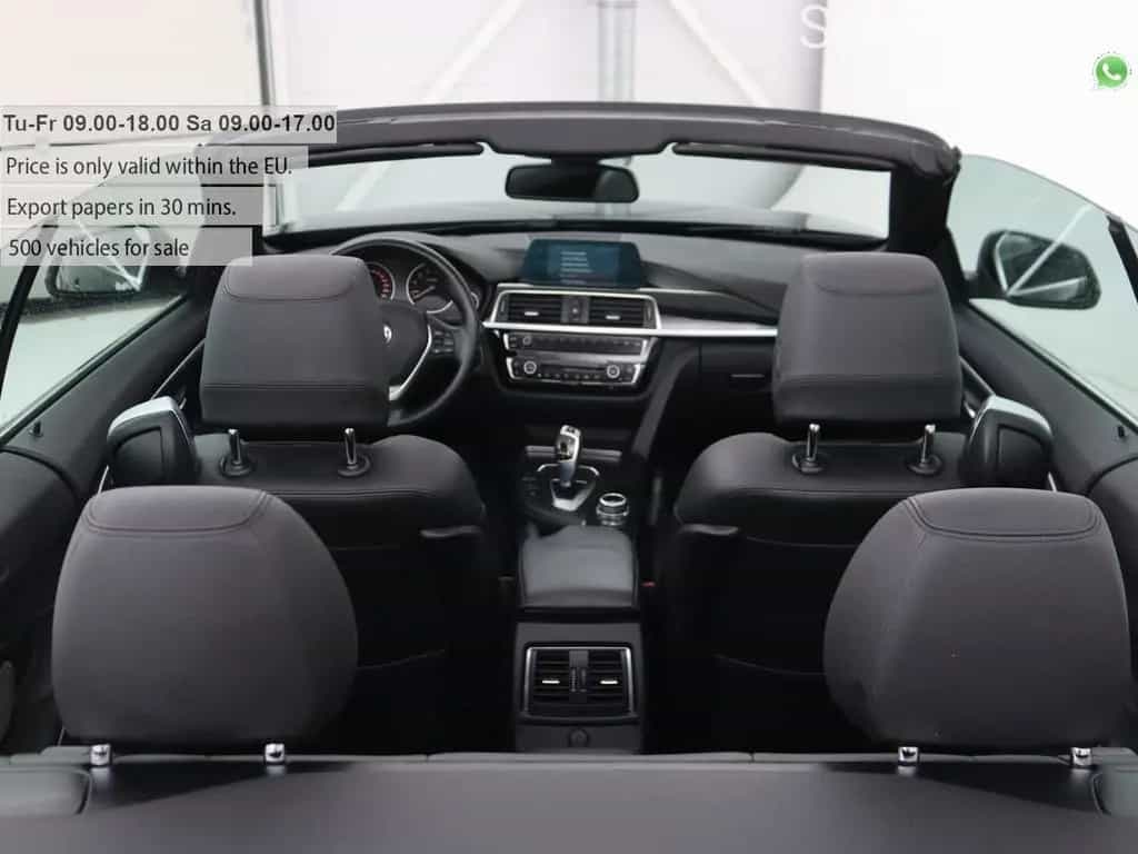 BMW 4 Series 430 4-serie Cabrio 430i Luxury Line | Leder | si 05/2017-photo-15