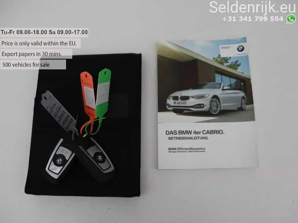 BMW 4 Series 430 4-serie Cabrio 430i Luxury Line | Leder | si 05/2017-photo-25