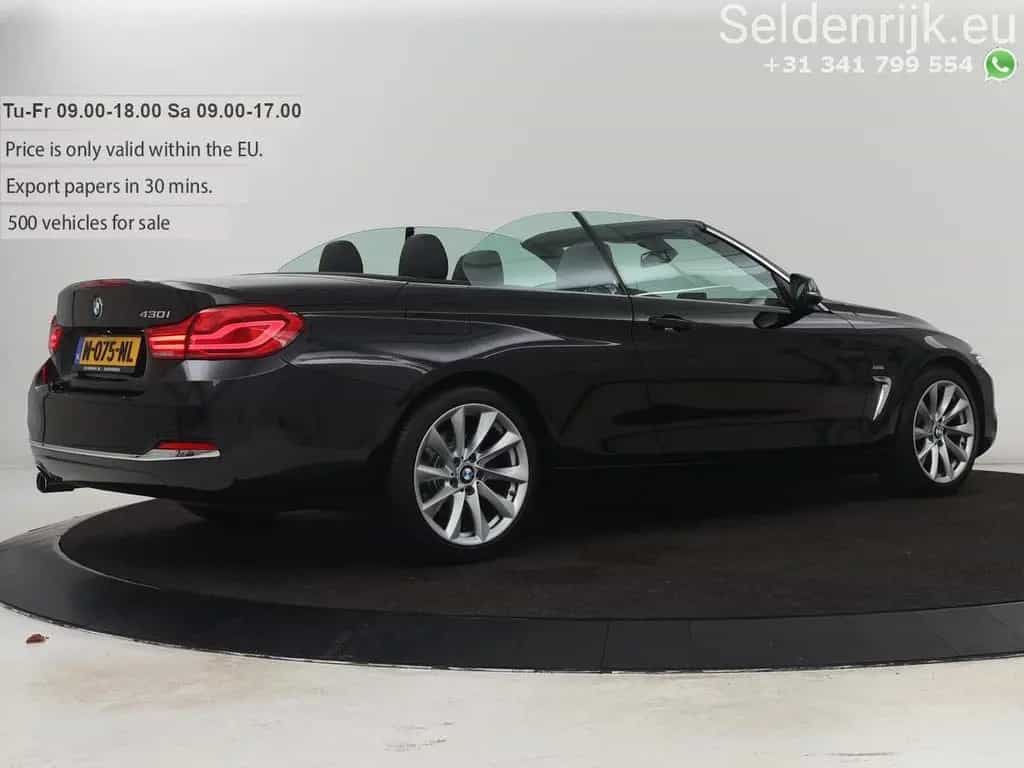 BMW 4 Series 430 4-serie Cabrio 430i Luxury Line | Leder | si 05/2017-photo-32