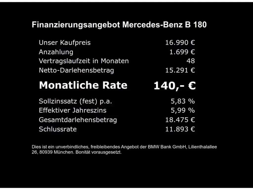 Mercedes-Benz B-Class 180 7G-DCT Automatik *Garantie* 05/2014-photo-7
