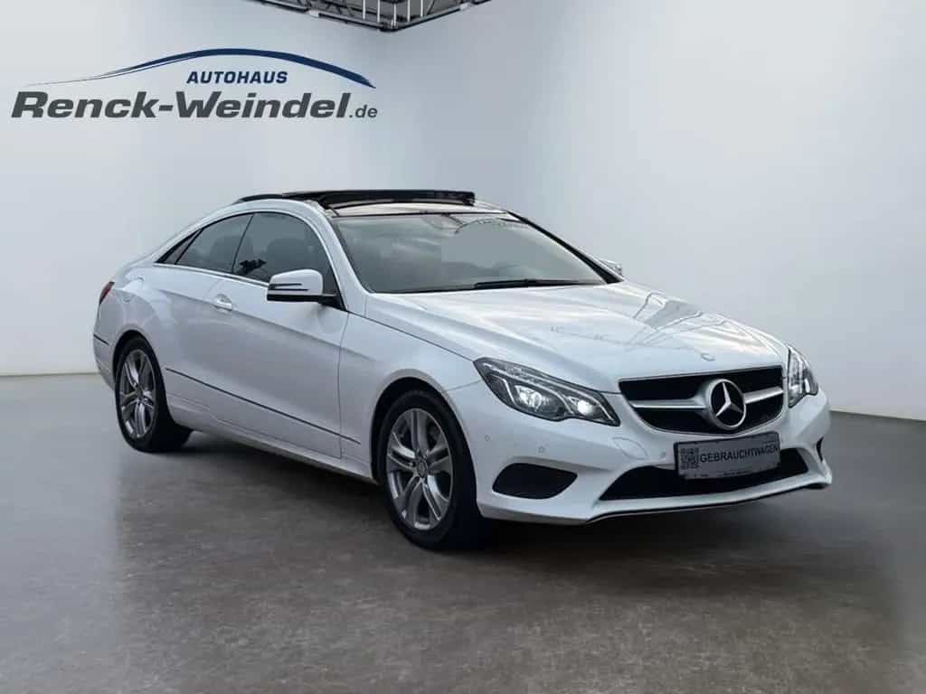 Mercedes-Benz E-Class 200 Coupe Navi Klimaautom LED El. Panodach PDC 04/2015-photo-6